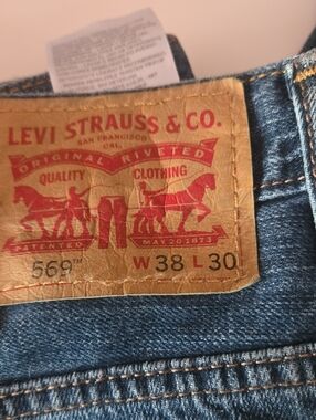 Lot Of 4 New Pairs Mens Levi Jeans Various Styles(see Pictures) All Size 38x30